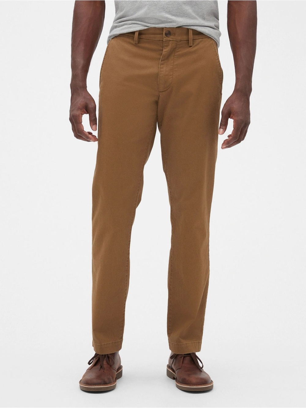 GAP Men's Skinny Chino Pants in Palomino Brown